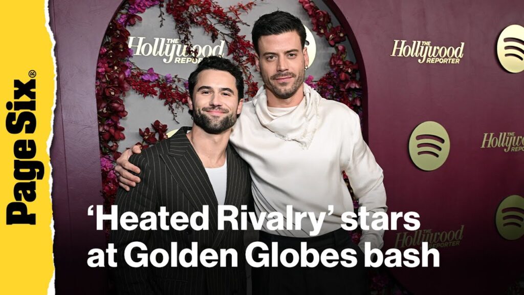 ‘Heated Rivalry’ was the talk of the town at star-studded Golden Globes bash