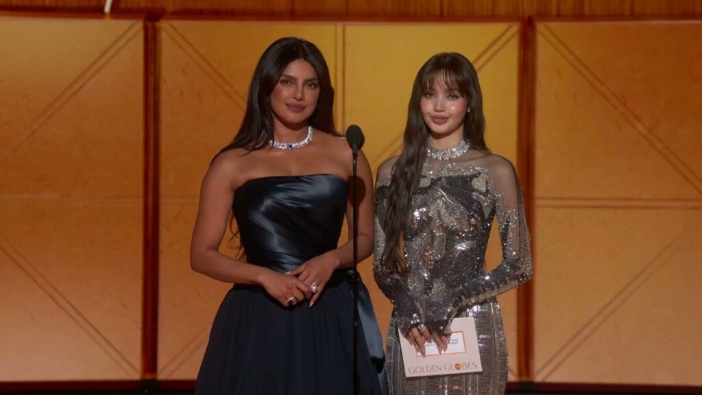 Priyanka Chopra Jonas & Lalisa Manobal Present Male Actor – Television – Drama | 83rd Golden Globes