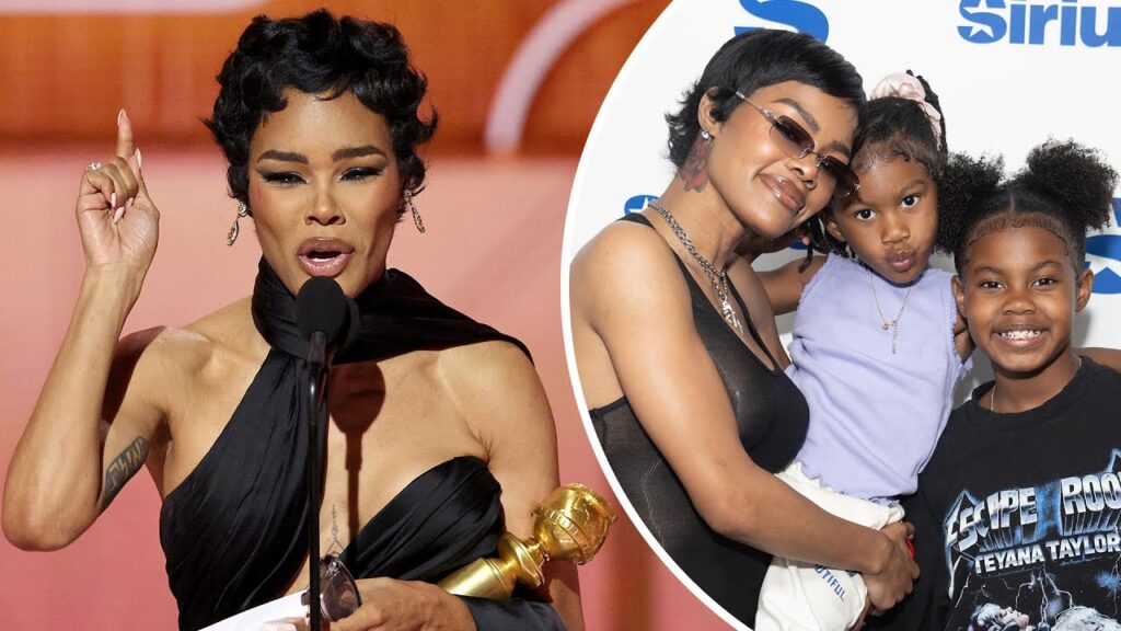 How Teyana Taylor's Daughters Reacted To Her Emotional Golden Globes Win
