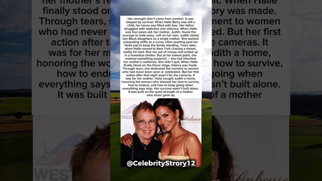 The Woman Who Raised Halle Berry Never Gave Up. #shorts #celebrity #hollywood