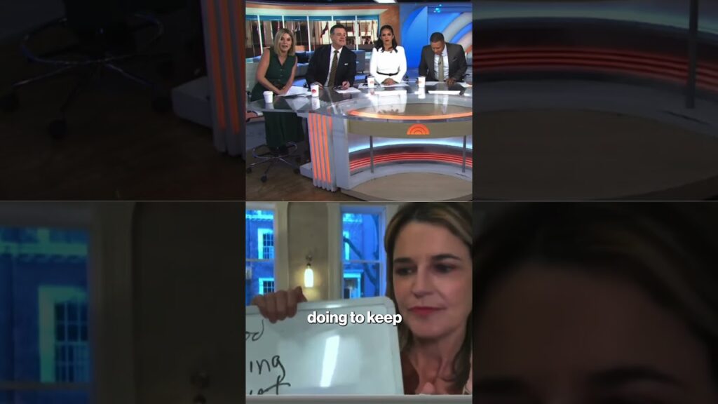 Savannah Guthrie gives update on vocal chord surgery #shorts