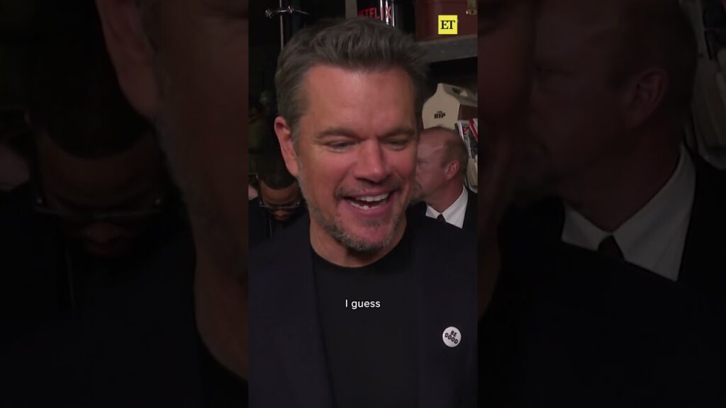 #mattdamon Shares Wife’s Reaction to #benaffleck Crush Revelation