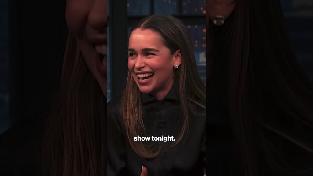 Emilia Clarke's mom has a crush on 'handsome' Connor Storrie