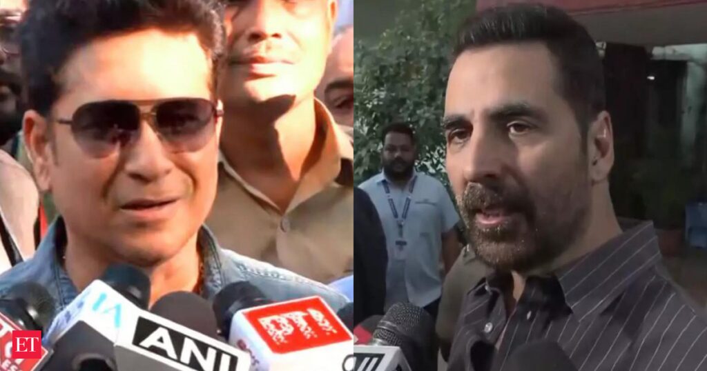 BMC Elections 2026: From Akshay Kumar to Sachin Tendulkar, watch celebrities casting their vote and exercising their civic duty