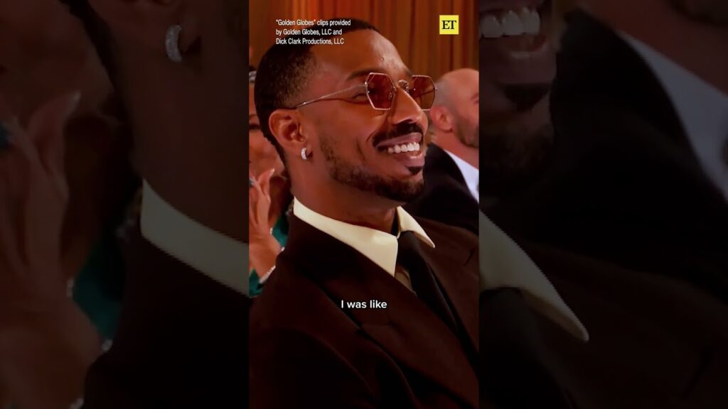 It's safe to safe, Nikki Glaser was a fan of Michael B. Jordan in 'Sinners.' 😭 #GoldenGlobes