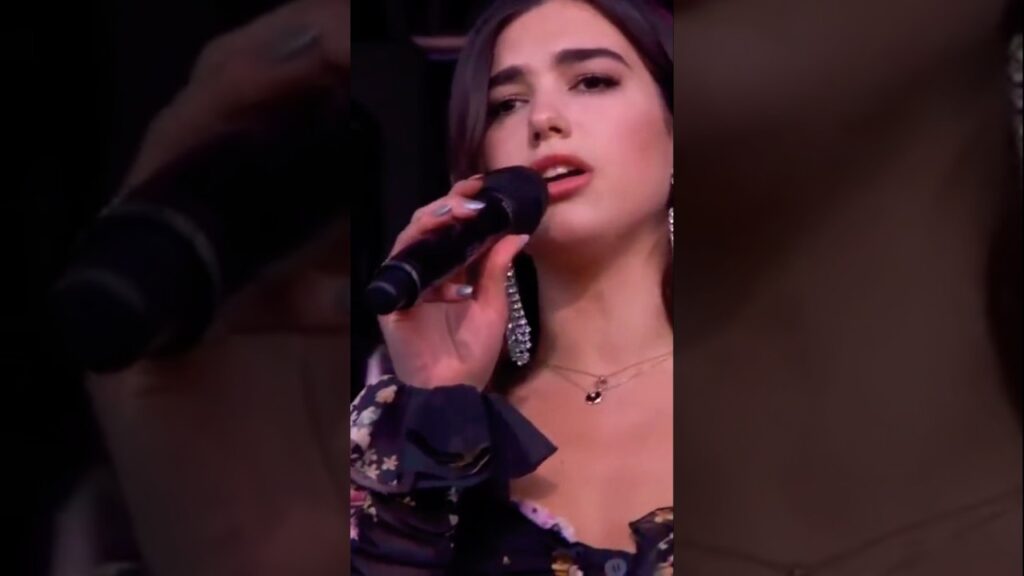 Dua Lipa Shines While Performing Be The One #dualipa