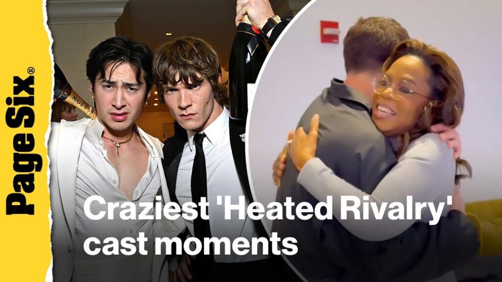 Heated Rivalry's Connor Storrie, François Arnaud take NYC press week by storm | Viral Press Tours