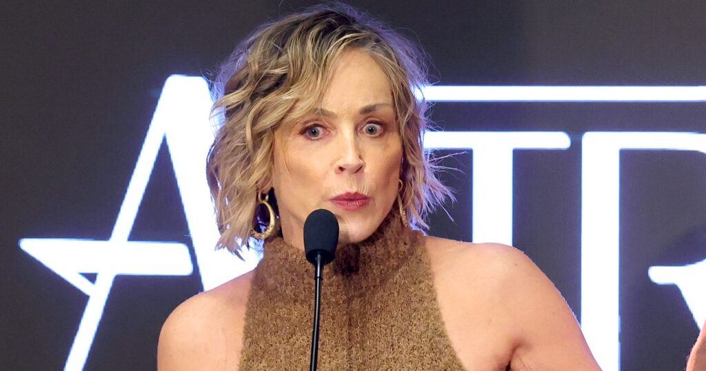 Sharon Stone Uses Acceptance Speech To Call Out Rude ‘Kids’ At The Ceremony: ‘F**k You!’