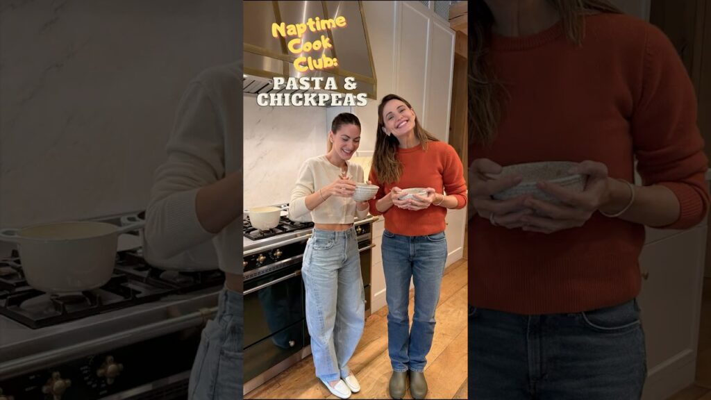 Naptime Cook Club: Pasta & Chickpeas