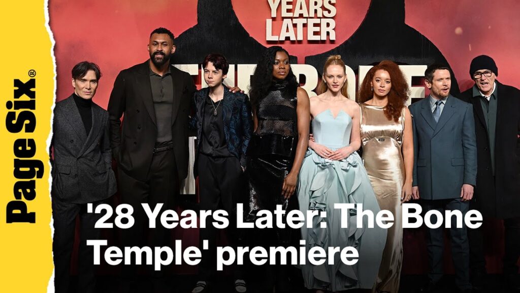Cillian Murphy, Chi Lewis-Parry and more attended the '28 Years Later: The Bone Temple' premiere