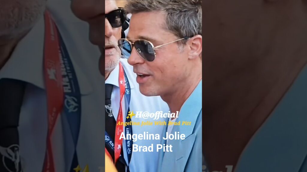 Brad Pitt And Angelina Jolie Signing Autograph 💘#bradpitt #angelina #jolie #shortsviral #shorts