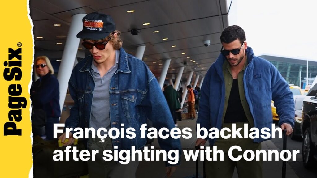 'Heated Rivalry' star François Arnaud faces online backlash after airport sighting w/ Connor Storrie