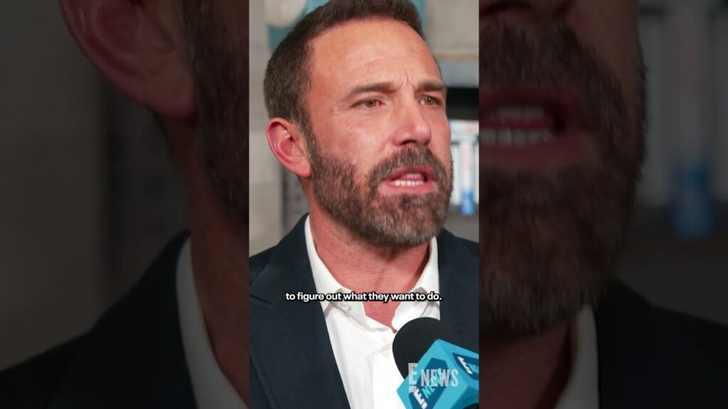 Ben Affleck talks about if his or Matt Damon's kids have plans of following in their footsteps.