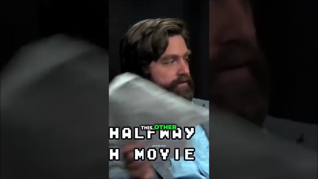 Anne Hathaway FLIRTS With Zach Galifianakis
