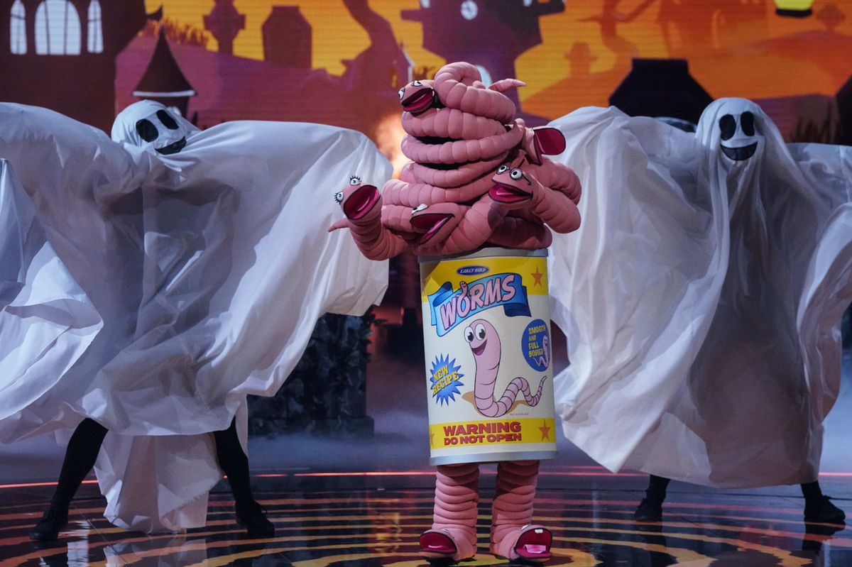 Fans watching the latest episode of The Masked Singer were certain they had rumbled who Can of Worms is