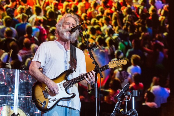 Bob Weir of Dead & Company performs at Bonnaroo Music and Arts Festival on Sunday, June 12, 2016, in Manchester, Tenn. (Photo by Amy Harris/Invision/AP,File)