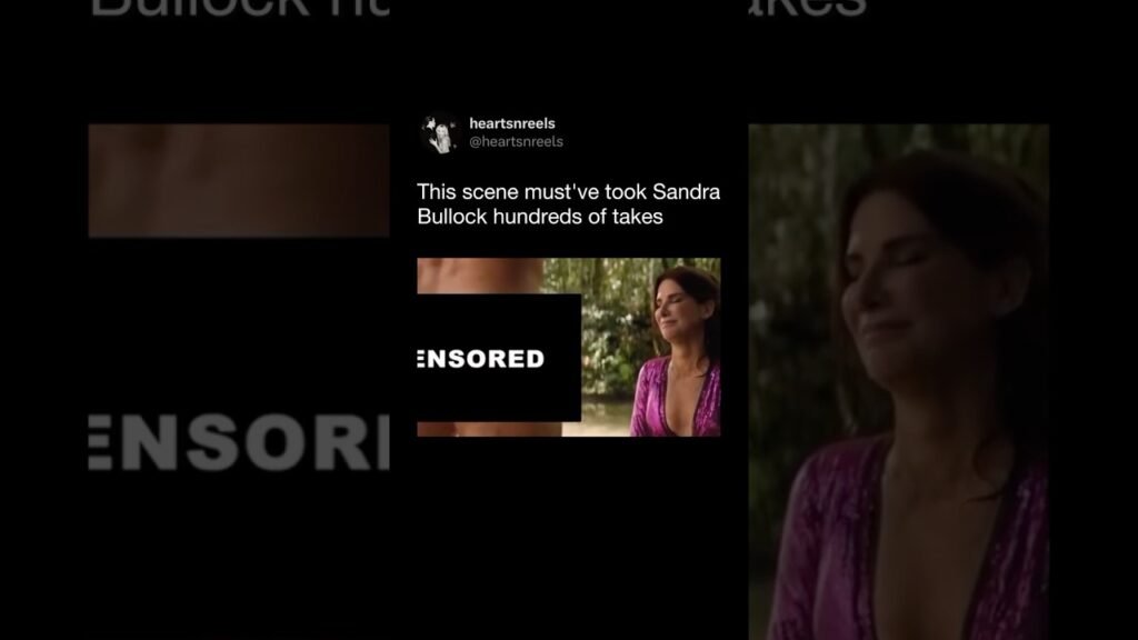 Sandra Bullock Couldn’t Stop Laughing During This Scene