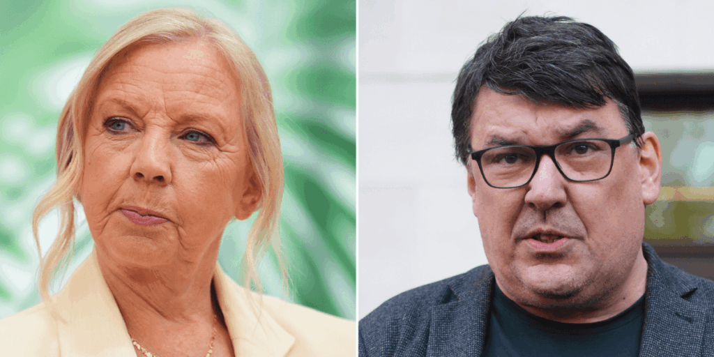 Graham Linehan wades into Deborah Meaden ‘cancel culture’ U-turn after own cancellation: ‘Good for her!’ Graham Linehan wades into Deborah Meaden 'cancel culture' U-turn after own cancellation: 'Good for her!'