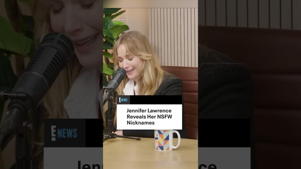Jennifer Lawrence has no hard feelings when it comes to her NSFW nicknames. 😂
