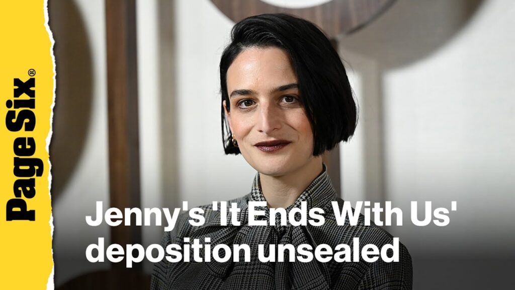 Jenny Slate's 'It Ends With Us' deposition unsealed