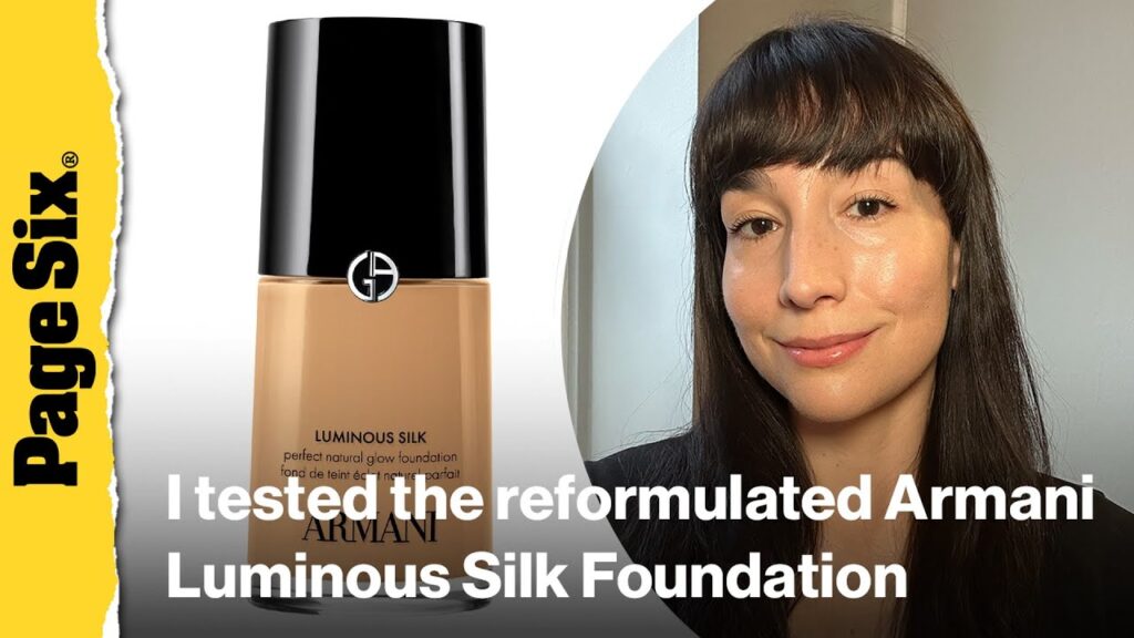I tested the reformulated Armani Luminous Silk Foundation — it's better than ever | Beauty Scoop