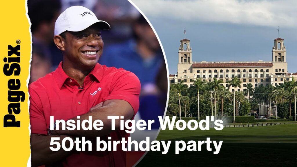 Inside Tiger Woods’ star-studded 50th birthday at ritzy Palm Beach venue