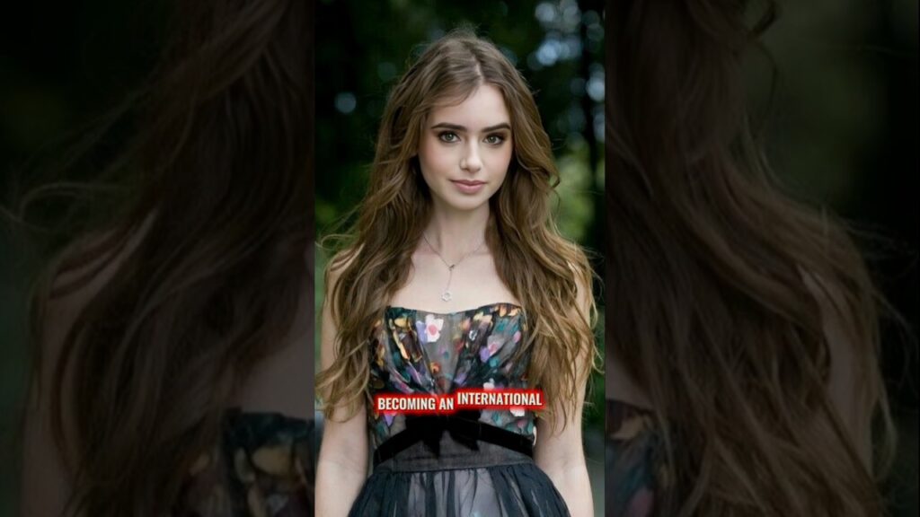 Lily Collins — From Teen Writer to Hollywood Star #LilyCollins #EmilyInParis #HollywoodStars #shorts