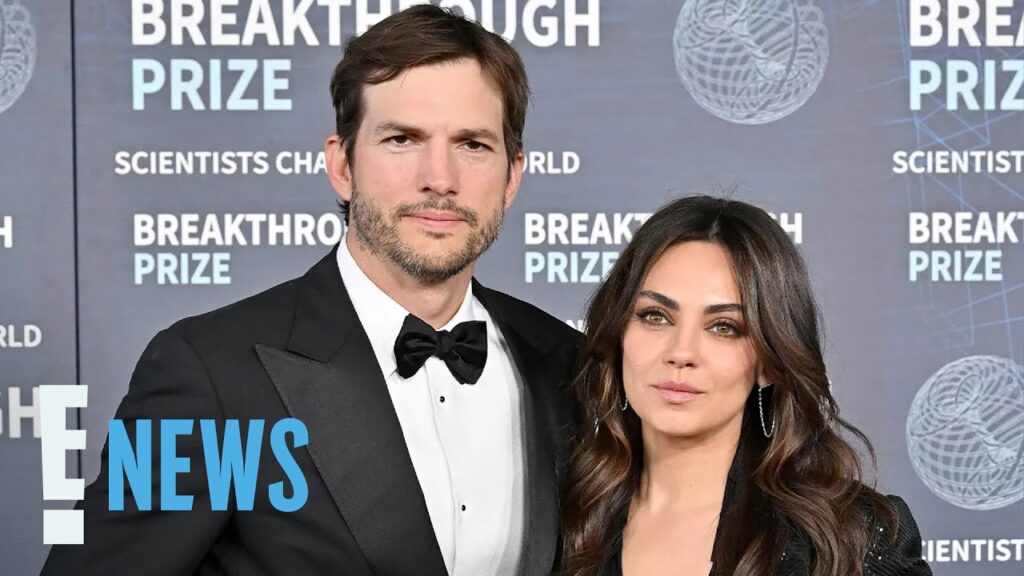 Ashton Kutcher Addresses Rumors He & Wife Mila Kunis Don't Shower | E! News