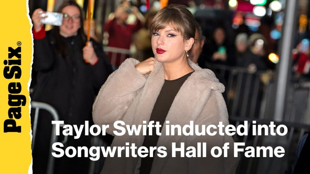 Taylor Swift inducted into Songwriters Hall of Fame Taylor Swift inducted into Songwriters Hall of Fame
