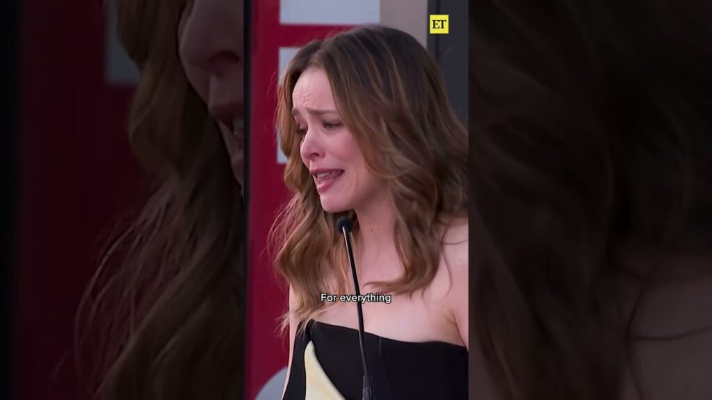 Rachel McAdams Gets Emotional Thanking Parents in Hollywood Walk of Fame Speech #rachelmcadams #HWOF