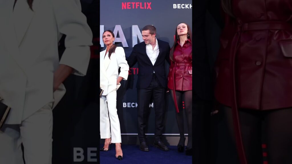 Brooklyn Beckham pulls uncomfortable Nicola Peltz into photo in resurfaced red carpet video #shorts