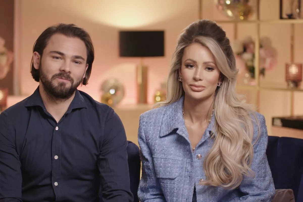 Olivia Attwood and Bradley Dack 