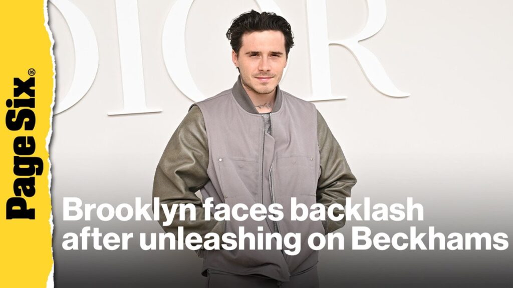 Brooklyn Beckham faces backlash after unleashing on his family