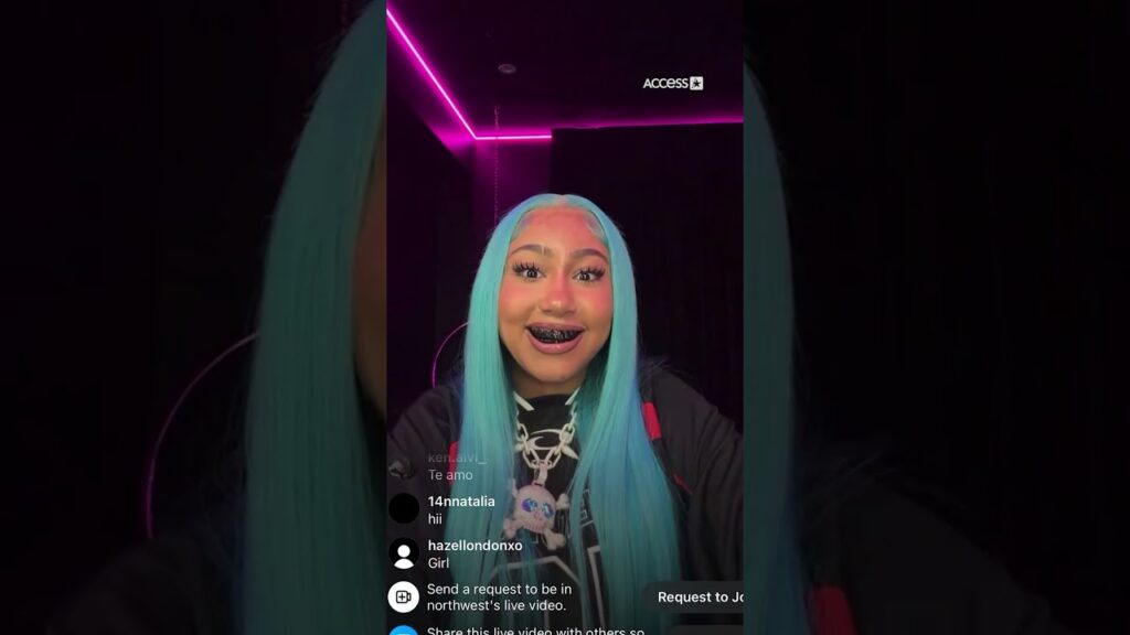 Kim Kardashian CRASHES North West’s Instagram Live