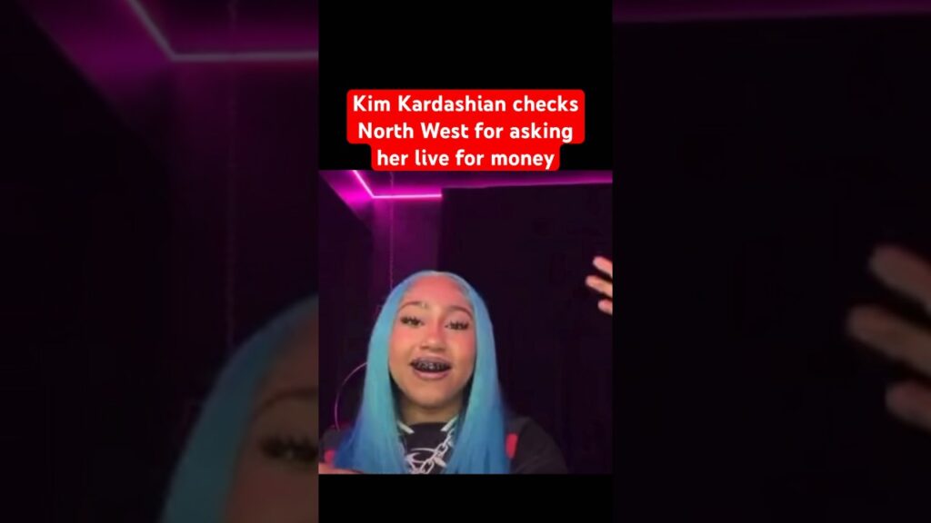 North was not trying to hear that😅 #kimkardashian #northwest #shorts