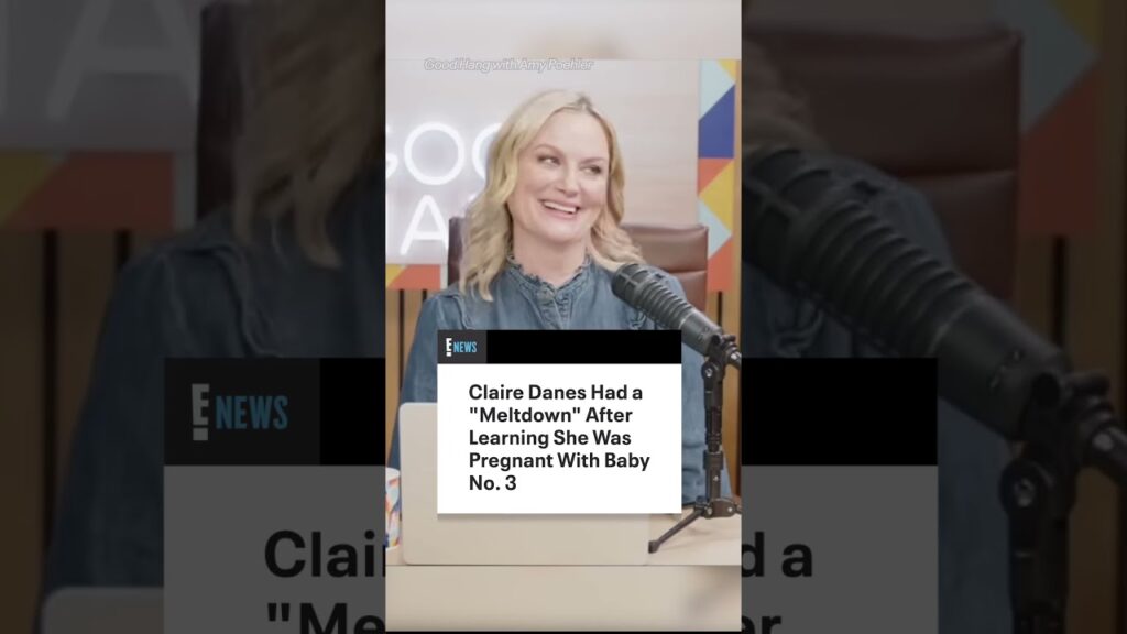 Claire Danes is reflecting on her surprise third pregnancy at 44-years-old.