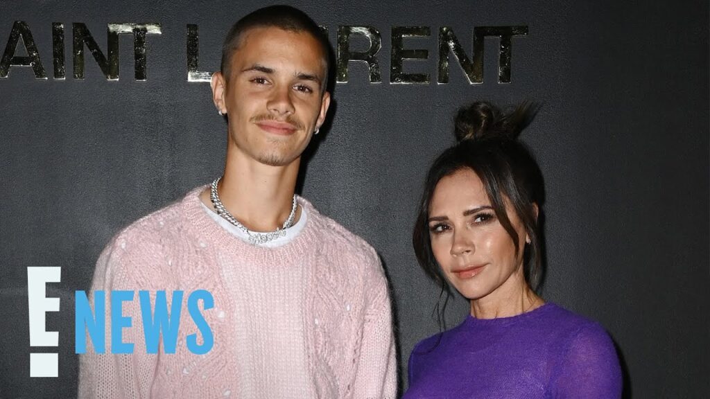 Victoria Beckham Supports Son Romeo at Fashion Week Amid Family Drama | E! News