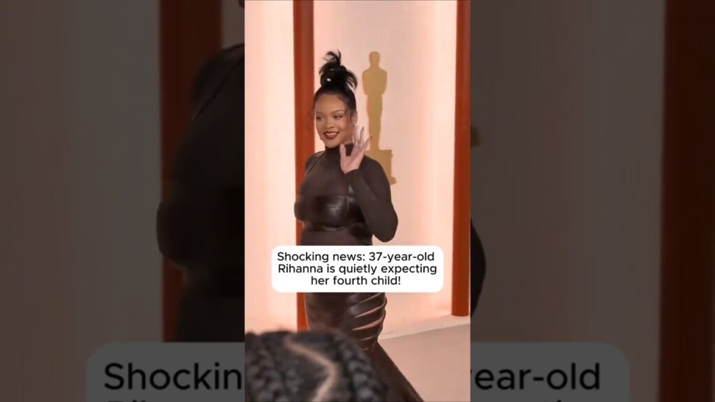Rihanna is pregnant 🤰 again #celebritygossip #shortvideo #entertainment #viralvideo #shorts #usa