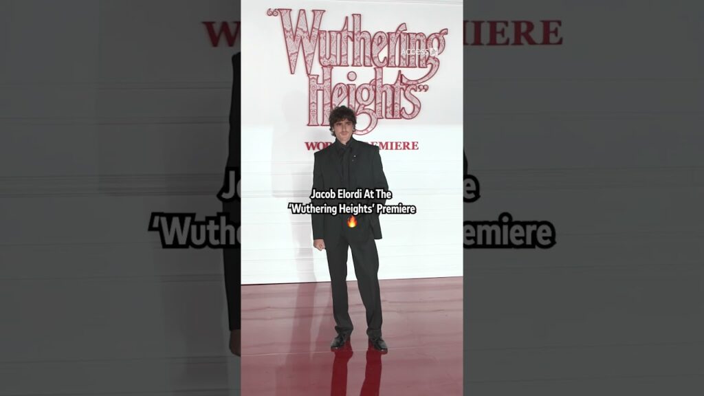 Jacob Elordi Steps Out For ‘Wuthering Heights’ Premiere Jacob Elordi Steps Out For 'Wuthering Heights' Premiere