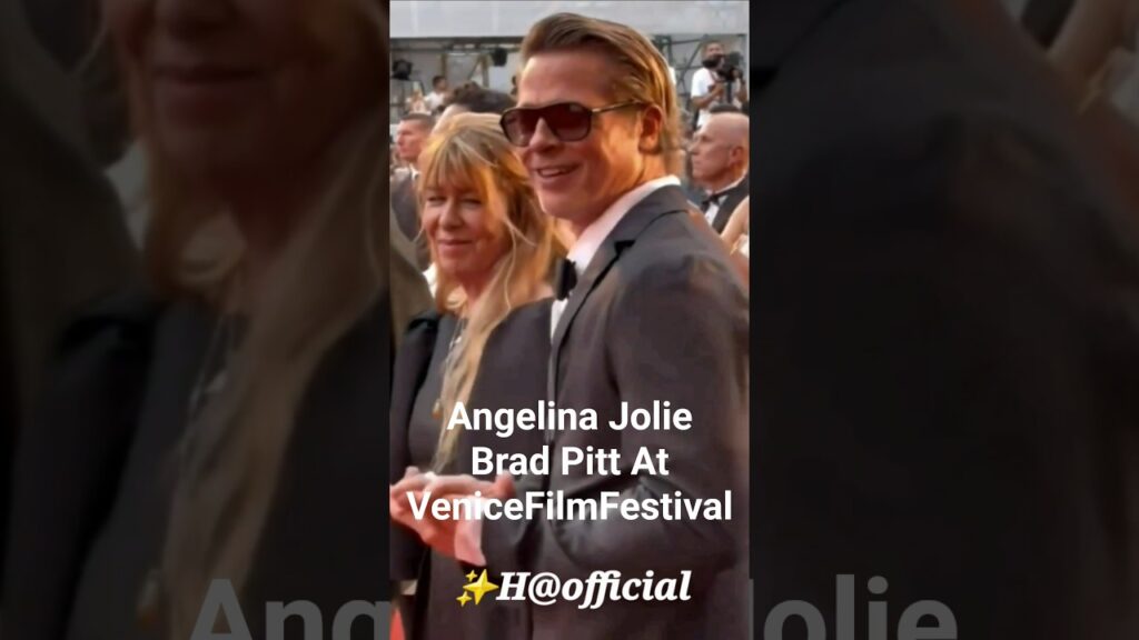 Brad Pitt And Angelina Jolie At Venice Film Festival's What??💘#bradpitt #angelina #jolie #shorts