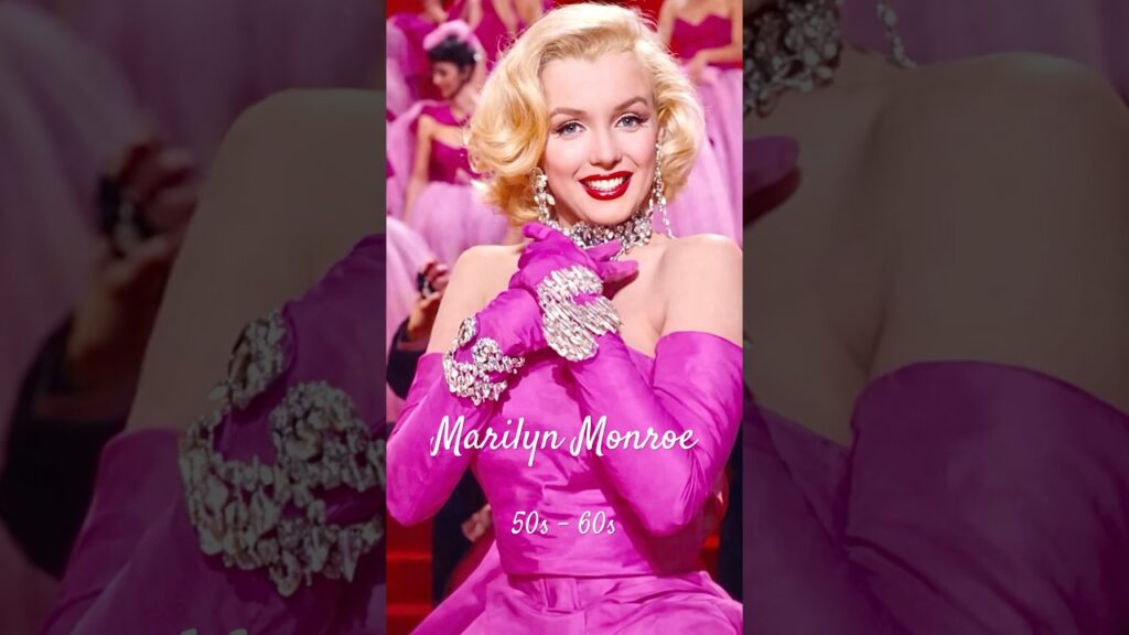 Marilyn Monroe 💫✨ 50s and 60s Then & Forever 🩷💎 #thenandnow #beauty #usa #celebrity #icon #movie