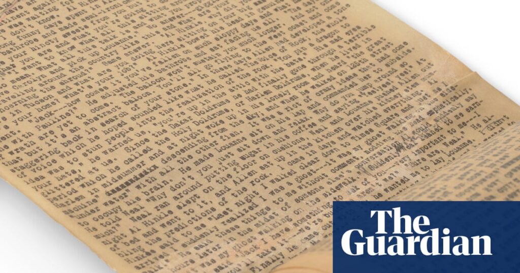 Jack Kerouac’s 37 metre-long, first draft scroll of On the Road to be auctioned | Books