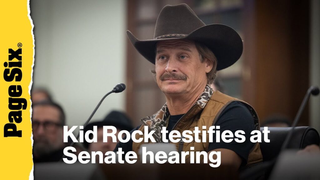Kid Rock testifies at Senate hearing on concert ticket pricing