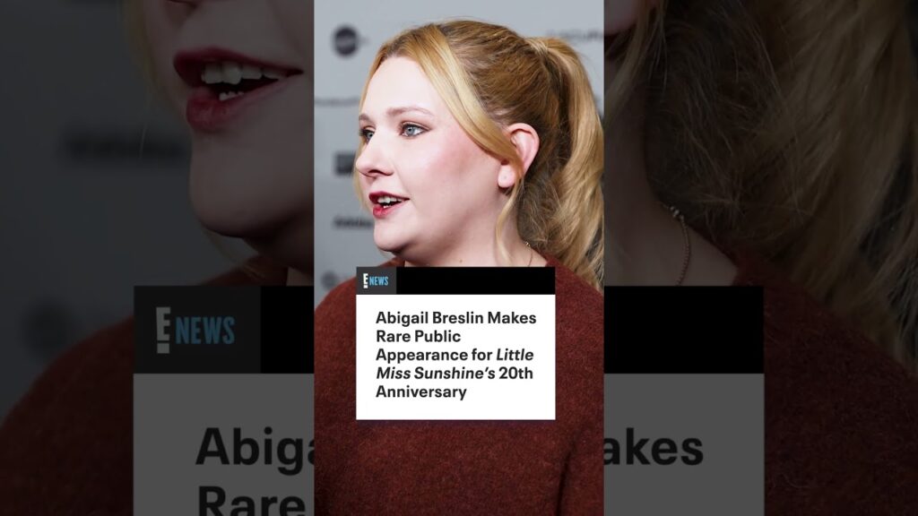 Abigail Breslin is stepping into the sunshine.☀️