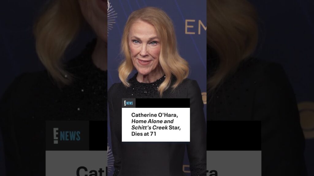 Hollywood is mourning Catherine O'Hara.
