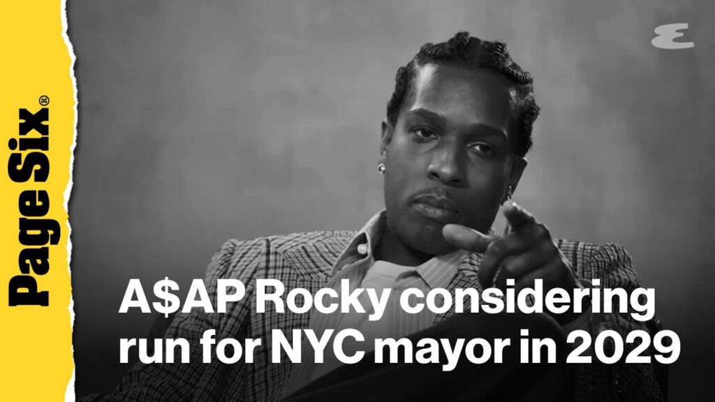 A$AP Rocky exploring possible 2029 NYC mayoral campaign