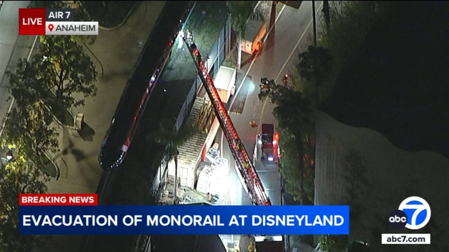 Dozens of passengers on Disneyland Monorail evacuated due to mechanical issue, fire department says