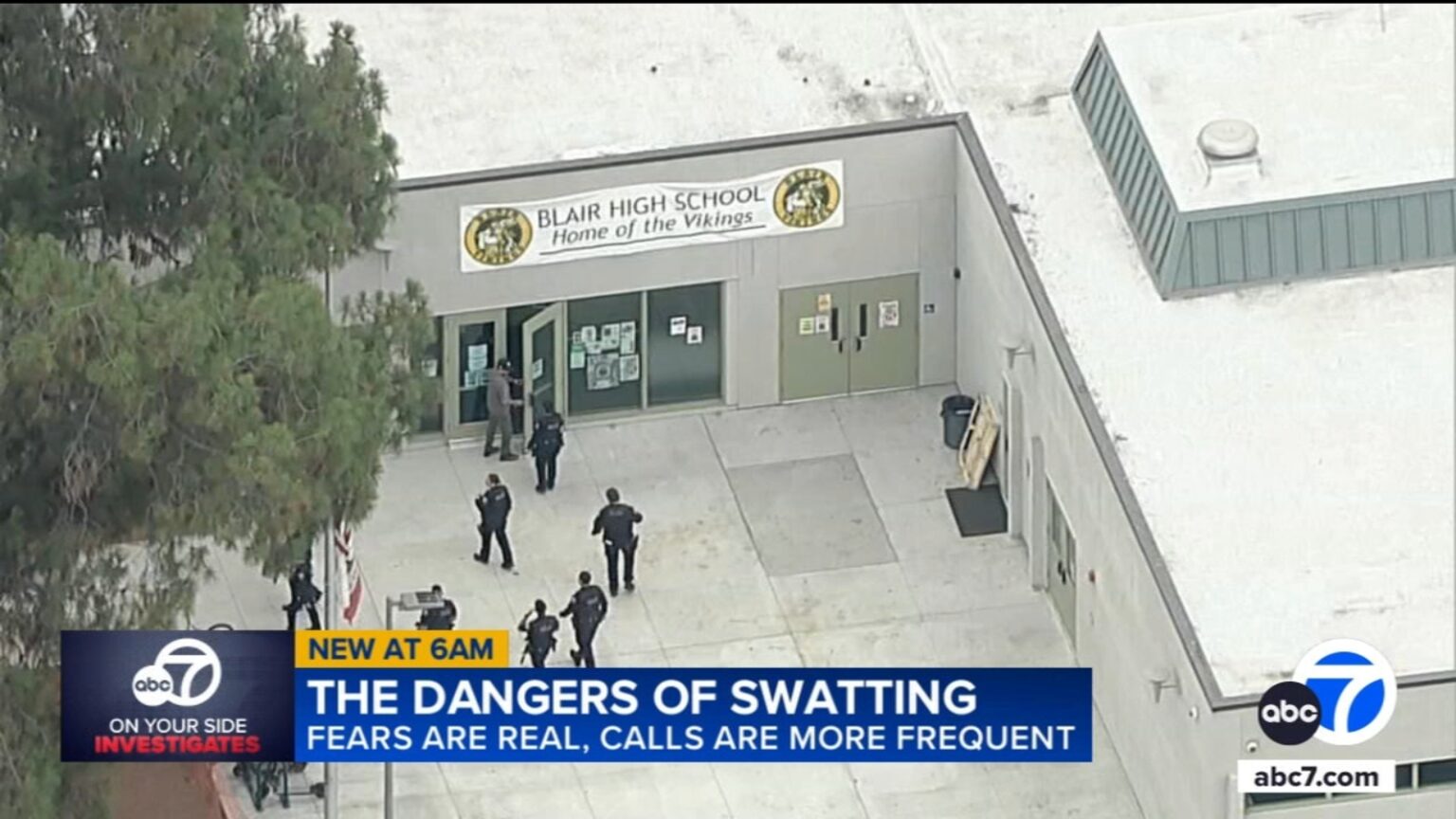 Police in Southern California see surge in swatting calls targeting schools, celebrities, hospitals Police in Southern California see surge in swatting calls targeting schools, celebrities, hospitals