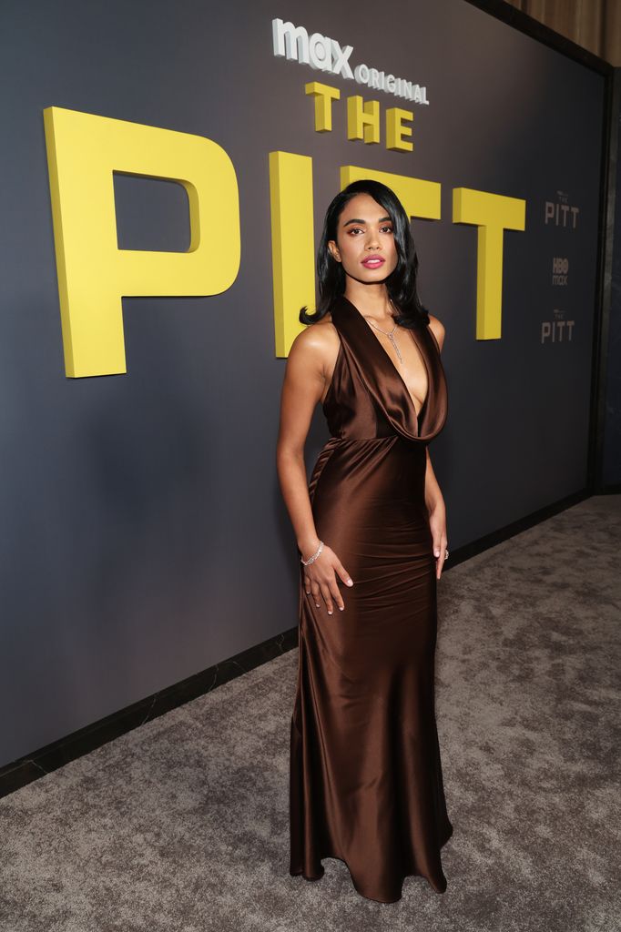LOS ANGELES, CALIFORNIA - JANUARY 07: Supriya Ganesh attends the Los Angeles Red Carpet Premiere of Max Original Drama Series THE PITT at DGA Theater Complex on January 07, 2026 in Los Angeles, California. (Photo by Phillip Faraone/Getty Images for HBO)