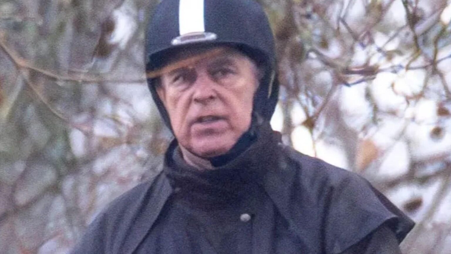 Renovations on the ex-Prince’s new home were in full-swing at Marsh Farm in Sandringham